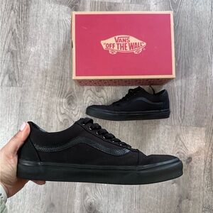 VANS Old Skool Black & Black Shoes